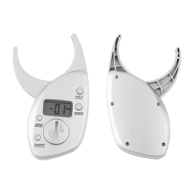 Digital Body Fat Caliper and Analyzer Measuring Clip